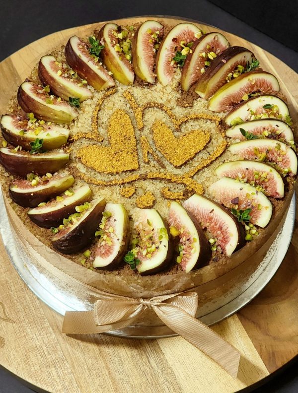 Honey cake with walnuts and berries - Image 4